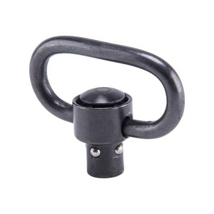 Luger Qd Sling Swivel Mount 1" Heavy Duty D-loop Sling Swivels Quick Detach/release For Two Point Sling (1pcs)