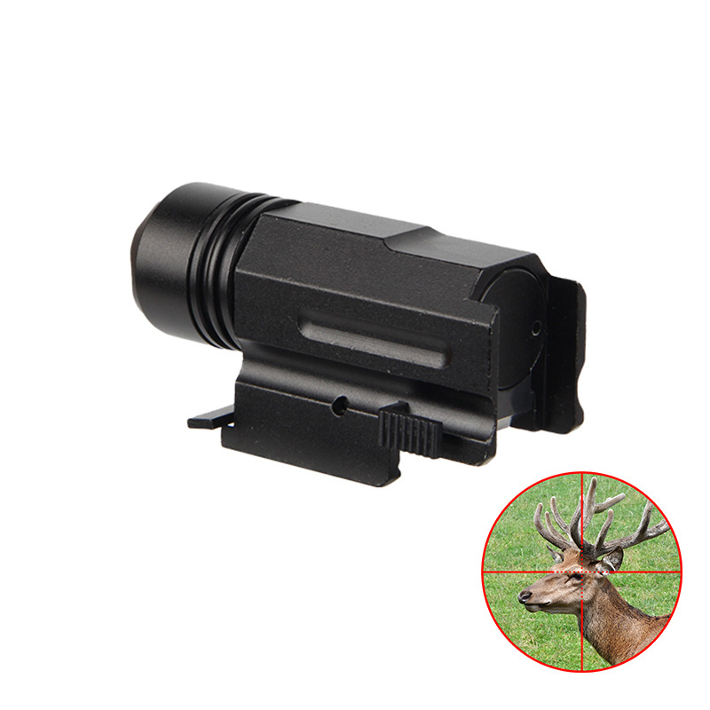 Aluminum Alloy 3 Switches Tactical Flash Light Compact Quick Release Light Pointer Fit 20mm For Hunting Outdoor Illumination