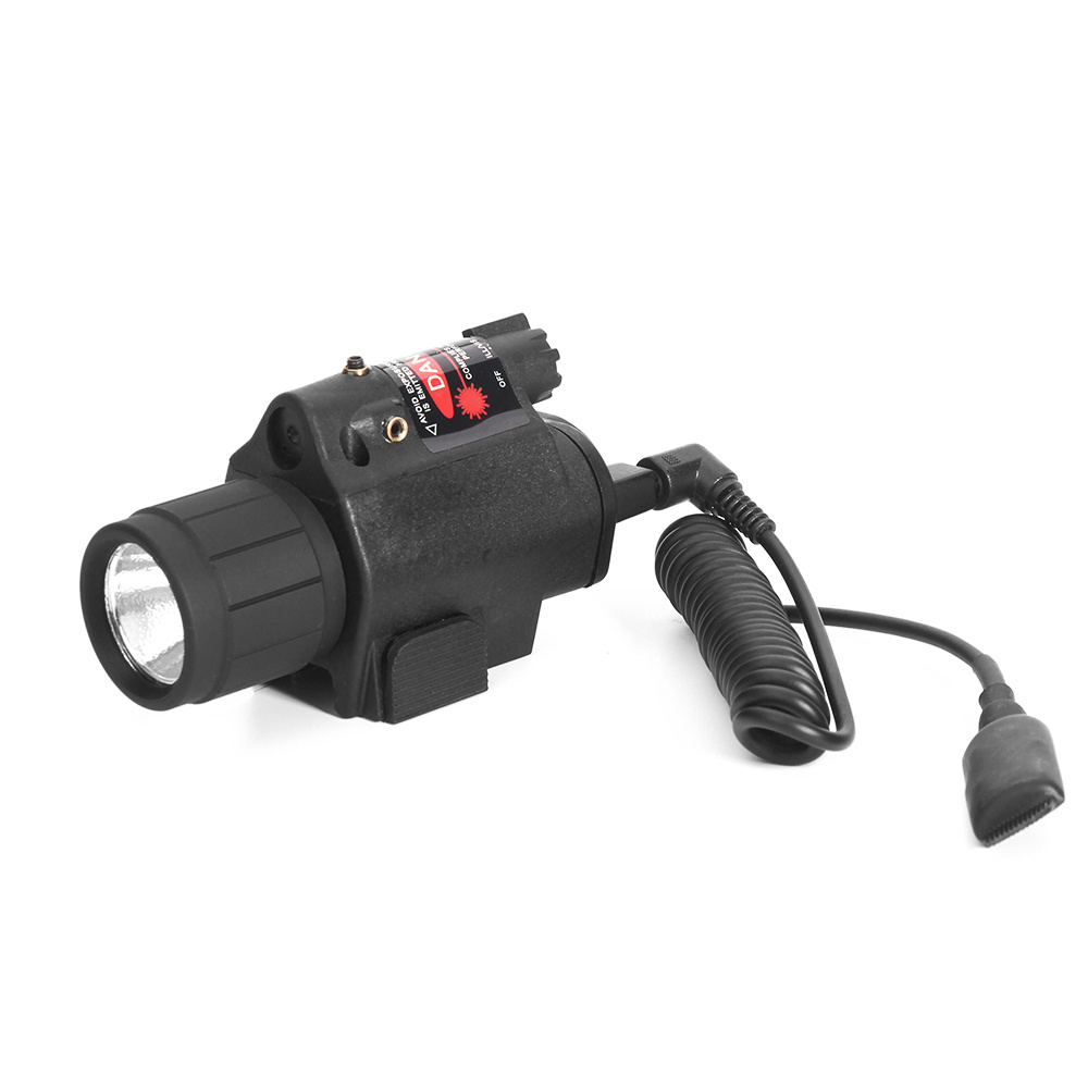 Portable M6 Flashlight Red Laser Sight M6 Led Light Combo Mount Ultra Bright For Outdoor Activities