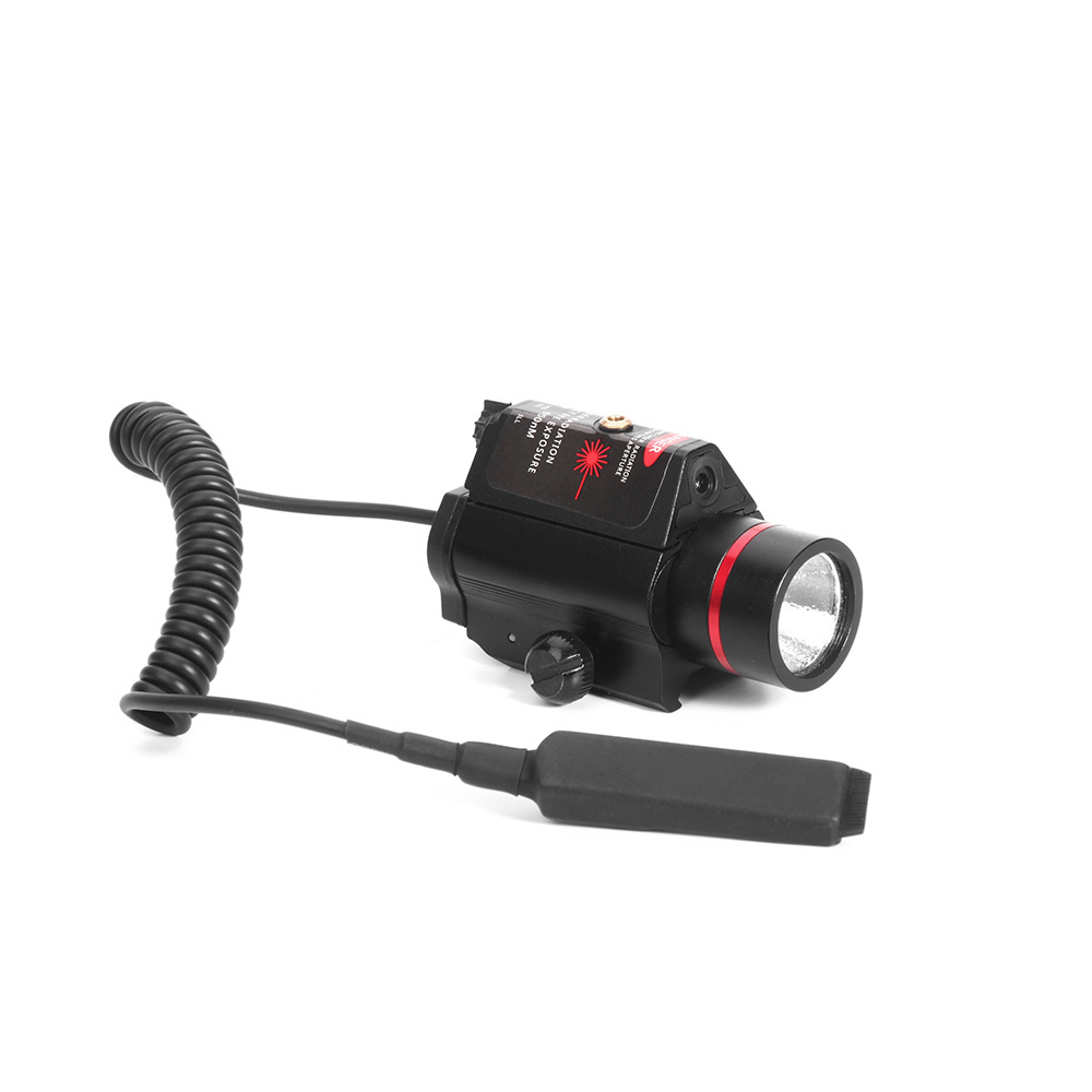 Portable M6 Flashlight Red Laser Sight M6 Led Light Combo Mount Ultra Bright For Outdoor Activities