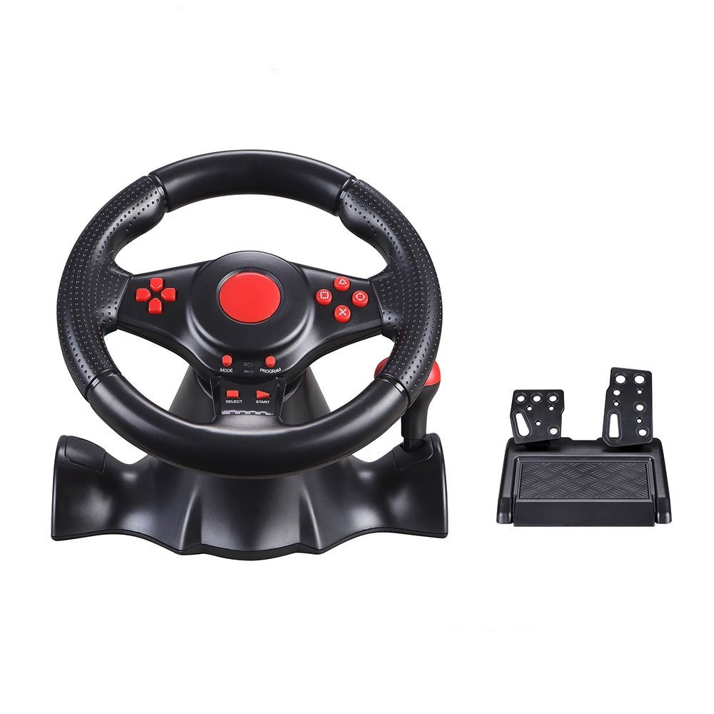 Gaming Racing Steering Wheel 180 degree Steering Wheel With Pedal And Gear for PS4/XBOX ONE/PS3/PC/SWITCH/PC 360/ANDROID