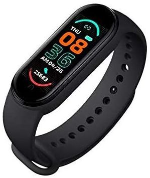 M6 Bluetooth Tracking Sleep MonitorHeart Rate Fit Bit Smart Band Fitness Bracelet TFT Color AMOLED Screen Smart Watch Smartwatch