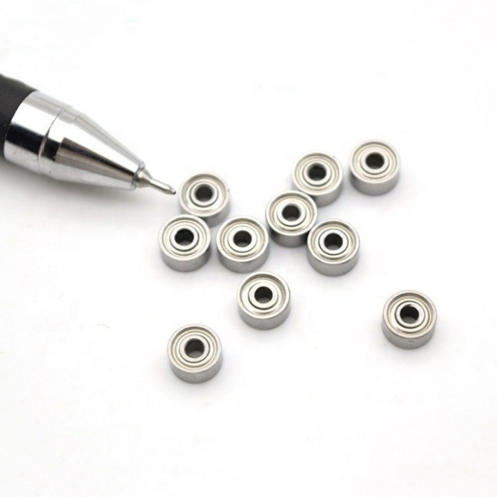 R144ZZ R144RS 3.175*6.35*2.779mm Bearing steel Stainless steel Inch Size Miniature Deep Groove Ball Bearing