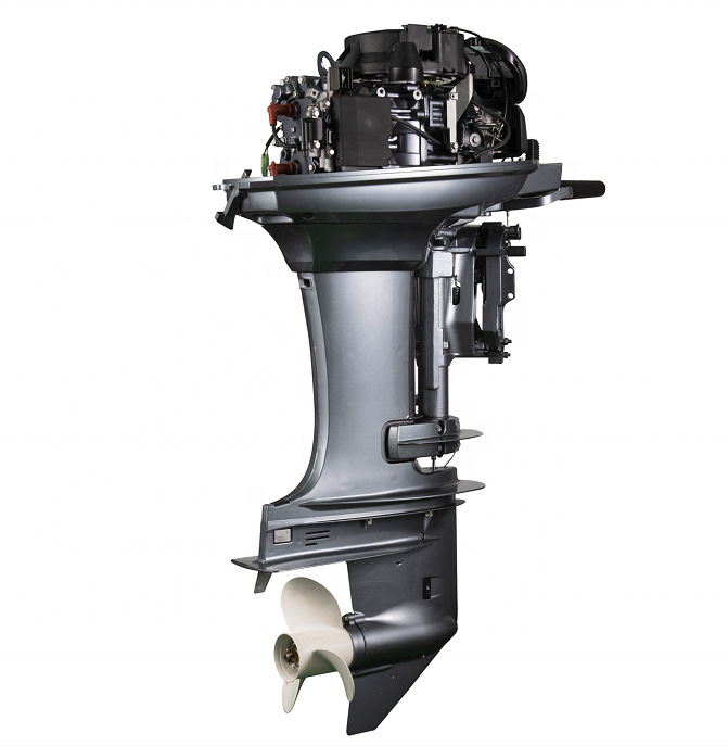 E40X 66T E40J Ignited Manual Or Electric Long Shaft 2 Stroke Boat Engine Rich Stock Aluminium Alloy Outboard Motor