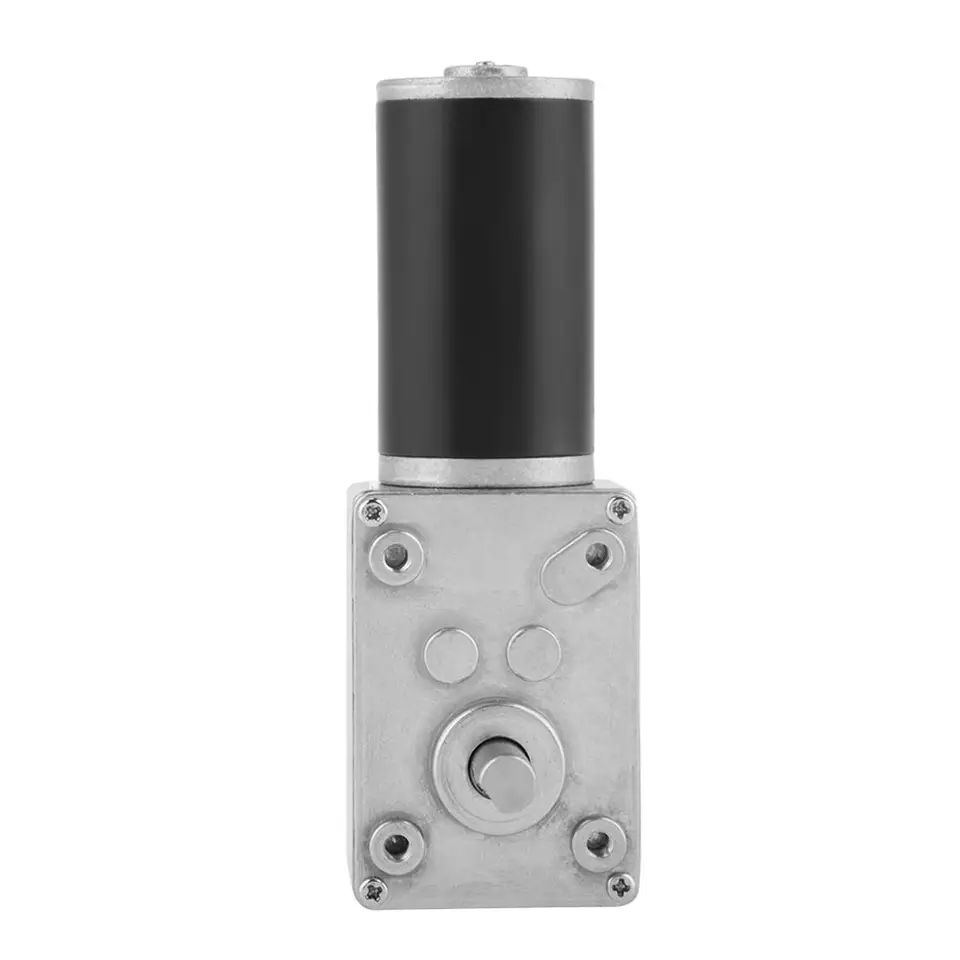 worm gear motor nylon High Torque 24V Volt DC Motor Reversed Reduction Self-Lock Extension Shaft Motor 5840-31ZY