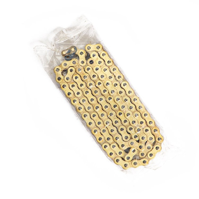 High Quality Motorcycle Chain Golden Color O Ring 428 428H 128L Motorcycle Roller Chain