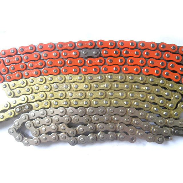 Custom Colored Motorcycle Chain 428 428h Roller Chain with Roller Chain Sprocket