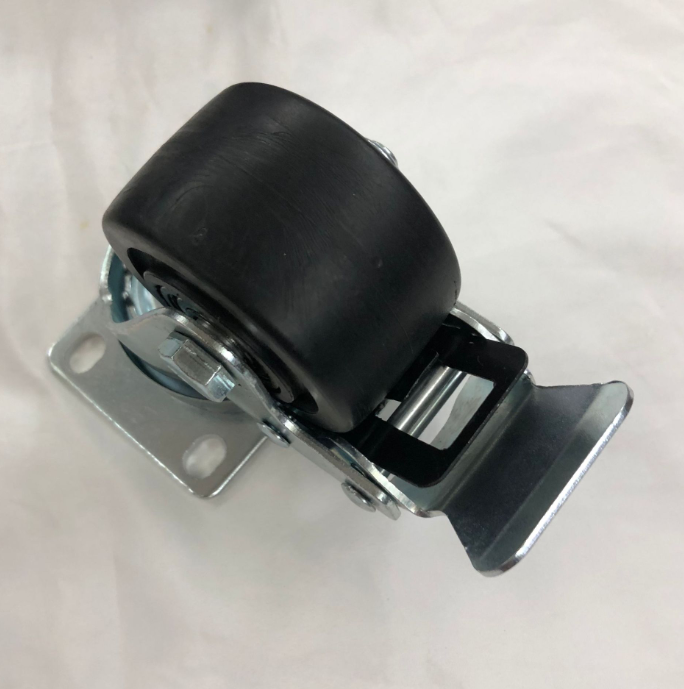 2024 hot 2inch 2.5 inch 3 Inch Low Profile Trundle caster Nylon PA MC Small Roller Wheel