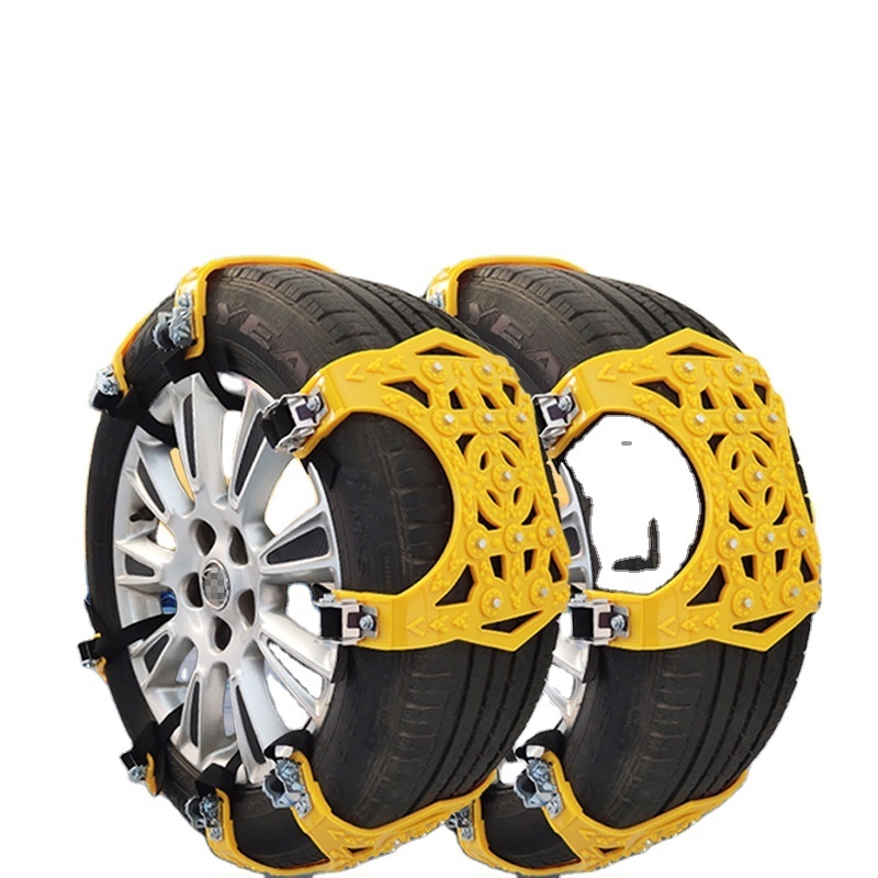 Car Universal TPU Tire Snow Chains Anti-Slip Belt Safe Driving Winter Wheels Snow Chains For SUV Auto Accessories