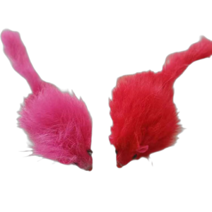 False Mouse Cat Pet indoors interactive motion Toys long haired Tail Mice Rattling Soft Real Rabbit Fur plaything