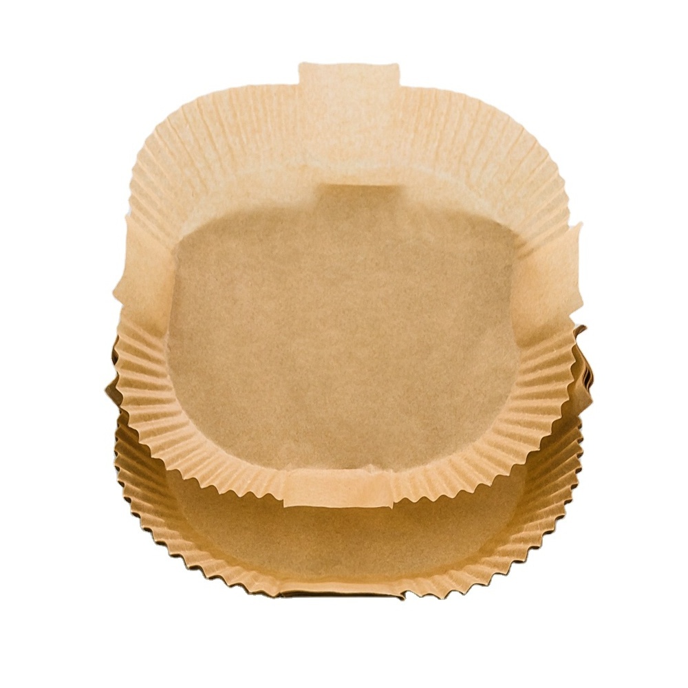 16cm 20cm round square non-stick perforated cooking baking parchment oven paper air fryer paper