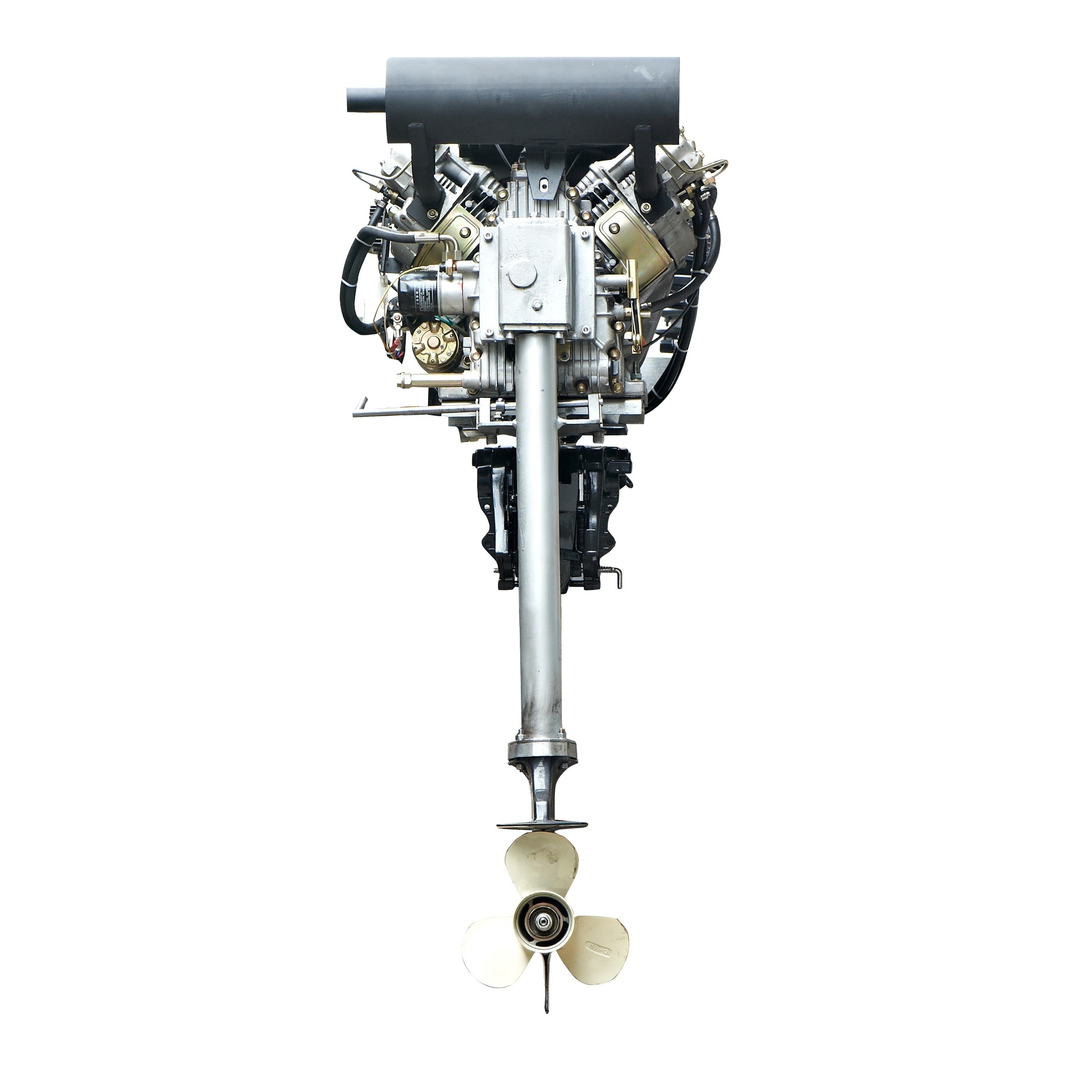 Fisherman used 40HP 4- stroke twin cylinder air cooled boat engine diesel outboard motor /Sail Outboard Motor