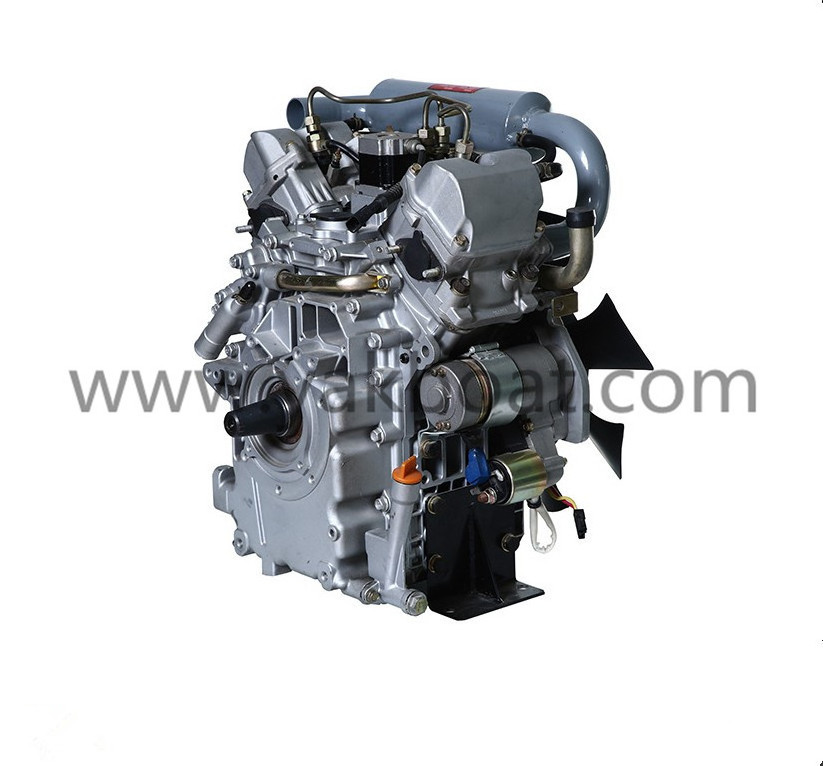 16 KW20 hp water-cooled diesel engine Two-cylinder Small Marine Diesel Engine