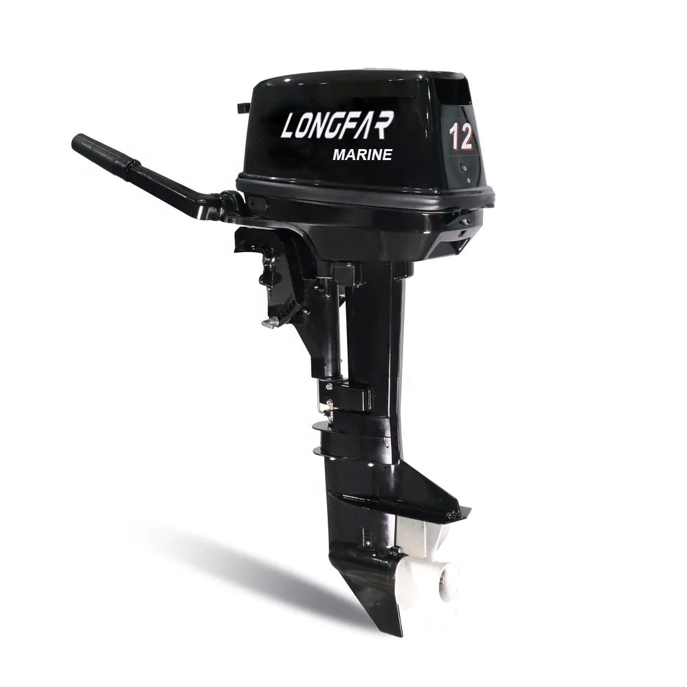 Factory price Super quality 12 HP outboard motor  T12 2 stroke long shaft outboard engine