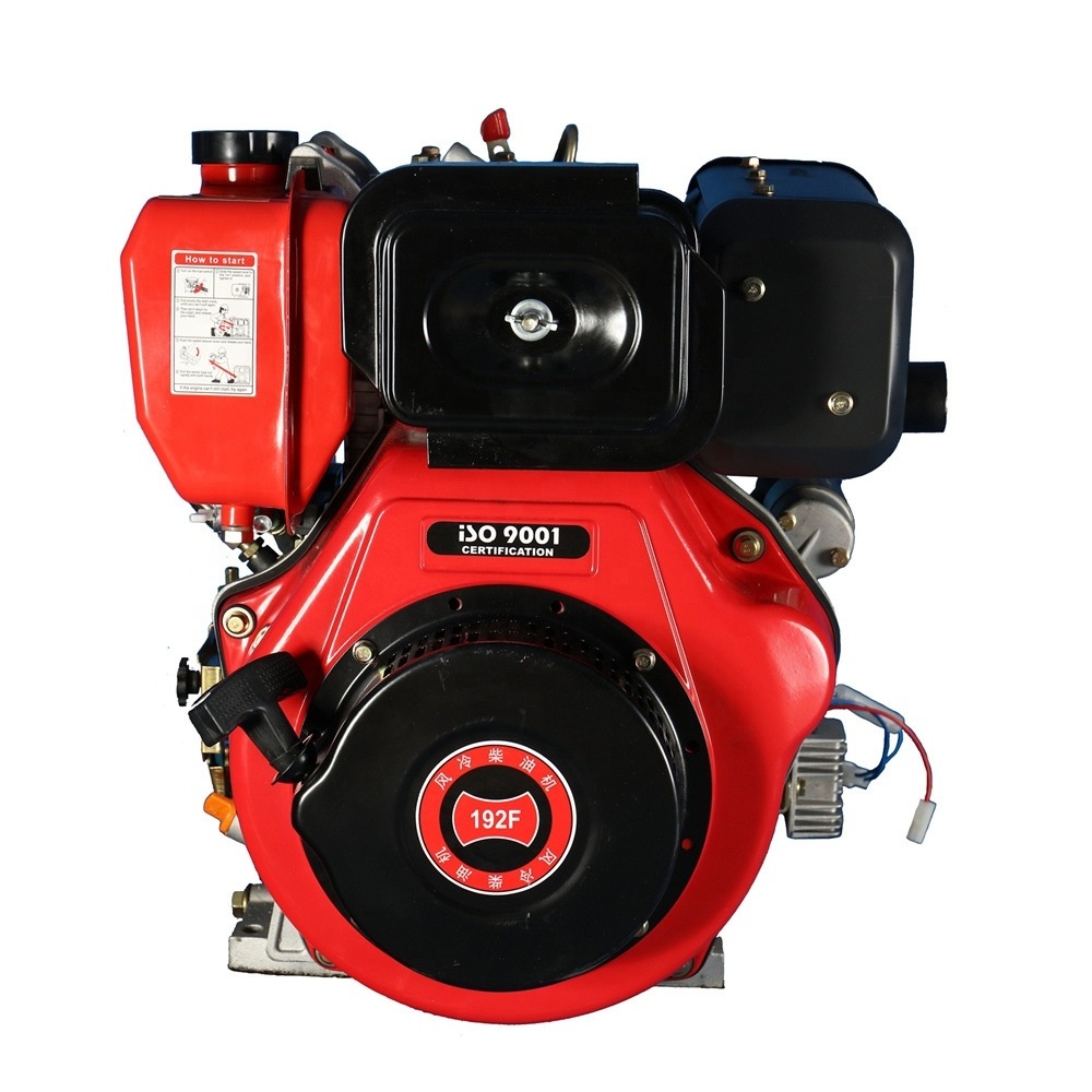 15 hp 12.7HP  3.86x3.31in. 633CC 3600rpm 32Nm air cooled single cylinder  4 stroke small diesel engine