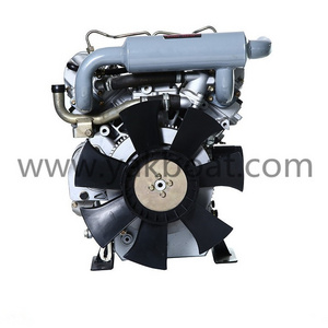 16 KW20 hp water-cooled diesel engine Two-cylinder Small Marine Diesel Engine