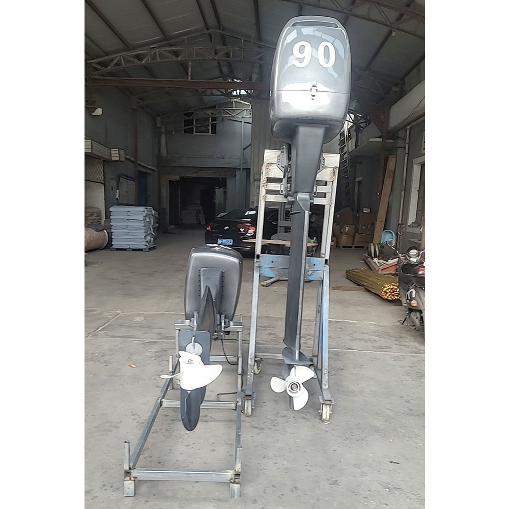 90 hp 4 stroke 4 cylinder water cooled diesel outboard motor for boat Support for customization of ultra long shafts