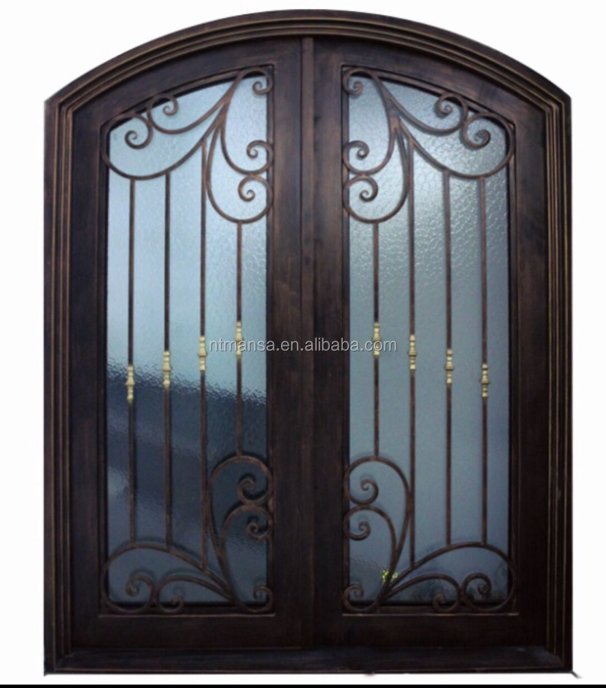 Ornamental Iron Gate,decorative garden arch wrought iron gates