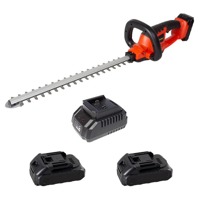 Garden Tool Double Blade Safety Switch Hedge Trimmer Rechargeable Pruning Lawn Mower Electric Handheld Power Trimmer