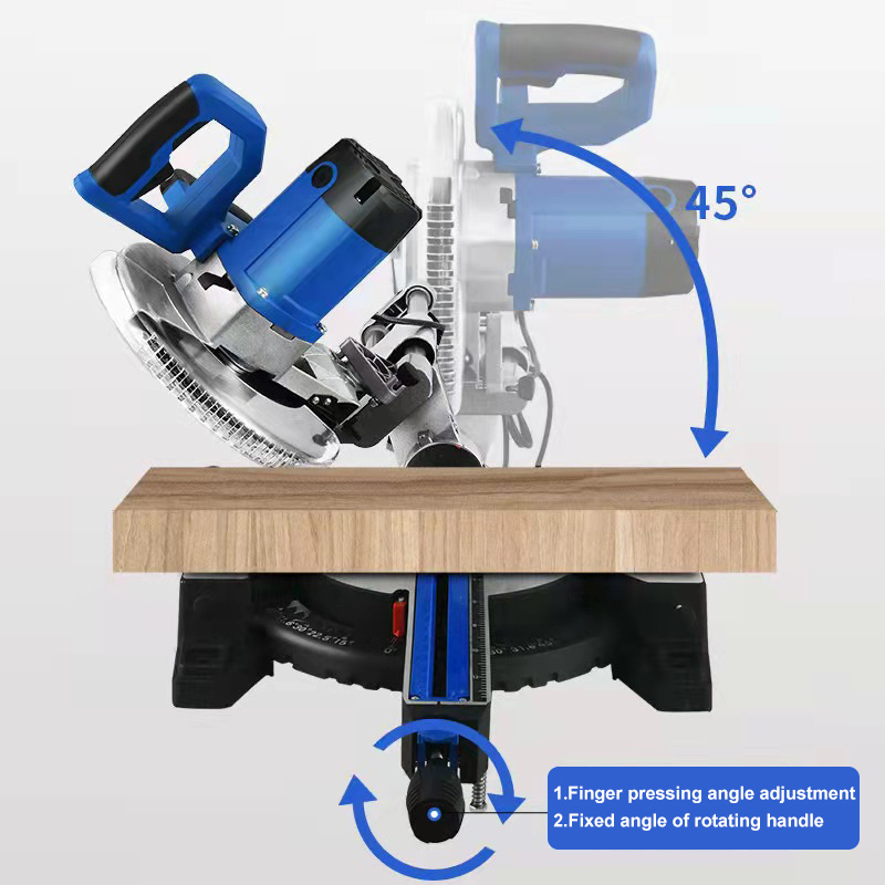 Cheap Cut Electric Machine Meter Compound Table 12 Inch Miter Saw