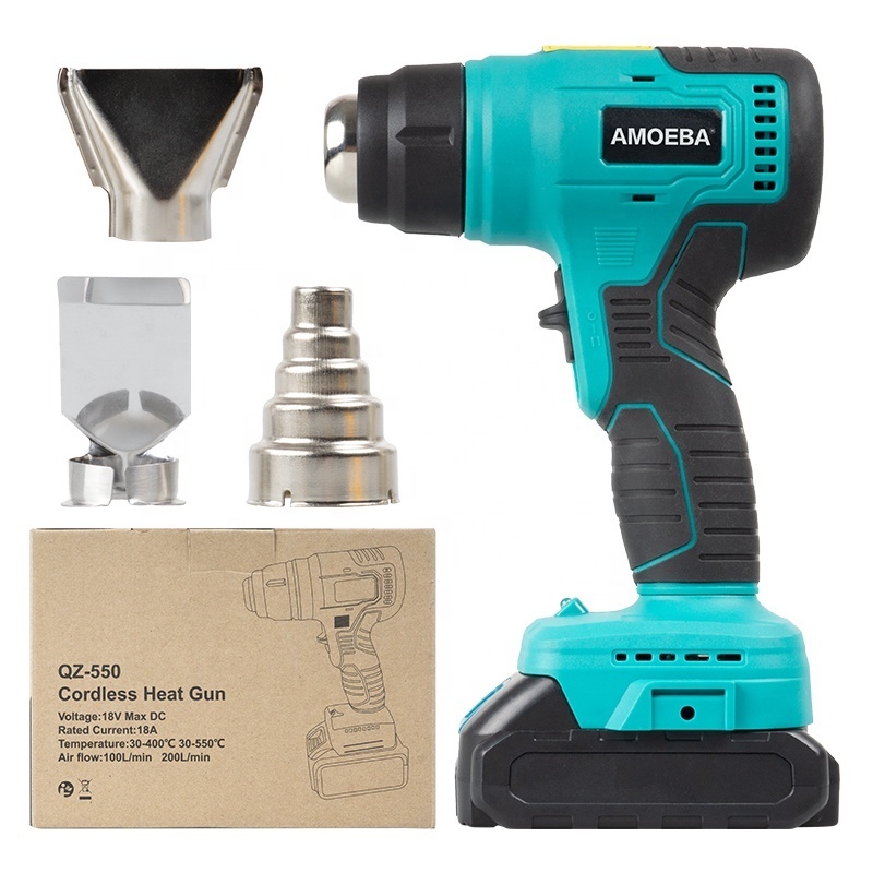 Cordless Variable Speed Heat Gun On The Battery Heat Gun Machines Heat Air Gun Power Tool Set