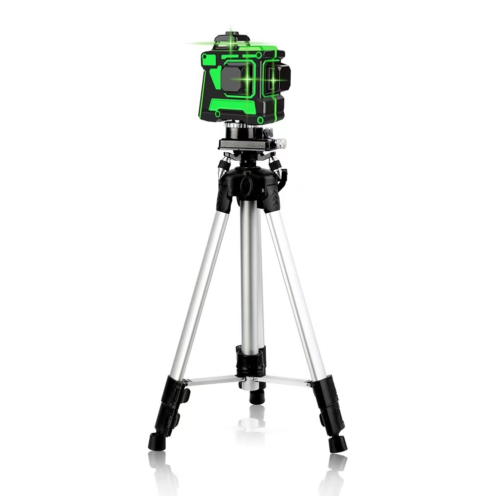 5 lines 3D lazer level machine Green Beam 360 tool Self-Leveling Laser Level with Bracket