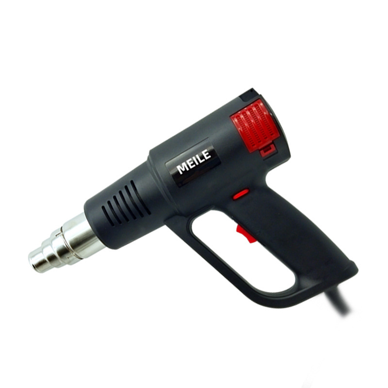 Industrial Grade Digital display hot air gun variable speed heat gun for sealing temperature controlled hot air gun