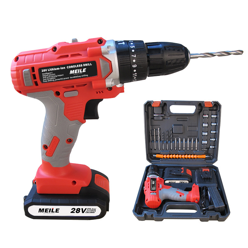 Hot Selling New Product Impact Drill Machine Cordless Drill Set box 21V electric taladro inalambrico