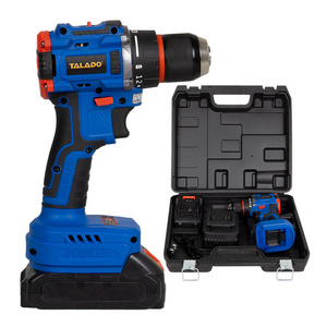 Cordless Rechargeable Drill with High Performance motor 10mm Cordless Power Drills Lithium Battery Top quality brushless drill