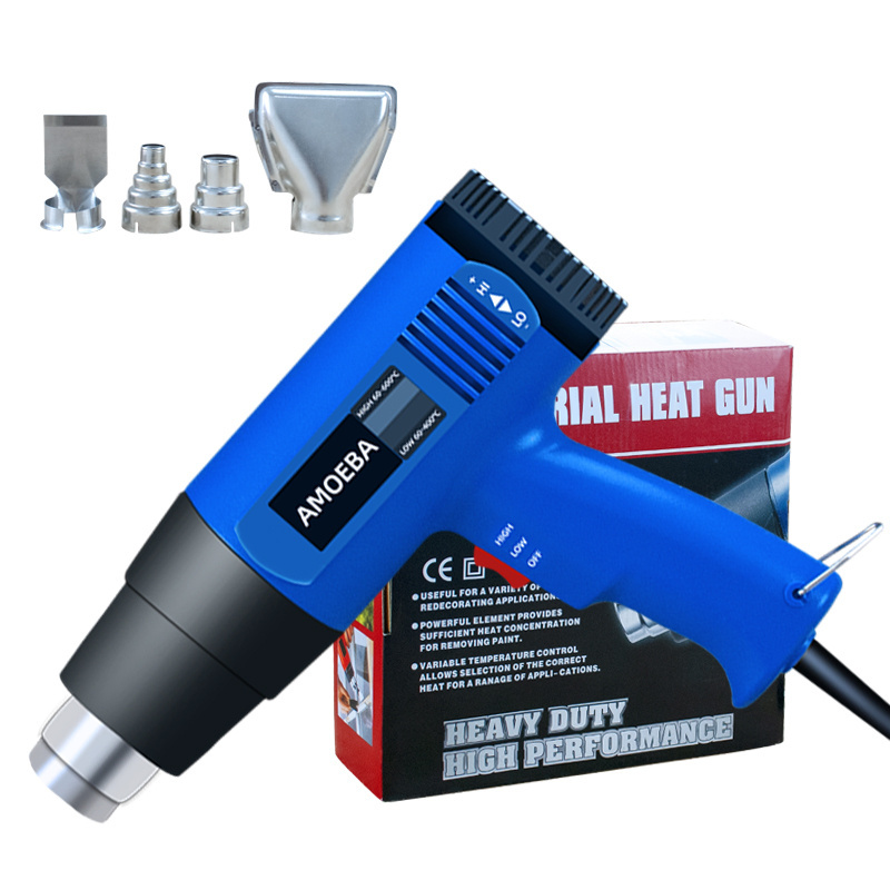 1600w Welding Hot Air Gun Heavy Duty Two - Speed Switch Thermostat Heat air Gun Motherboard Repair Tools