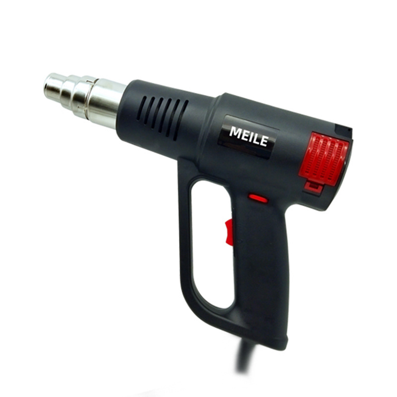 Industrial Grade Digital display hot air gun variable speed heat gun for sealing temperature controlled hot air gun