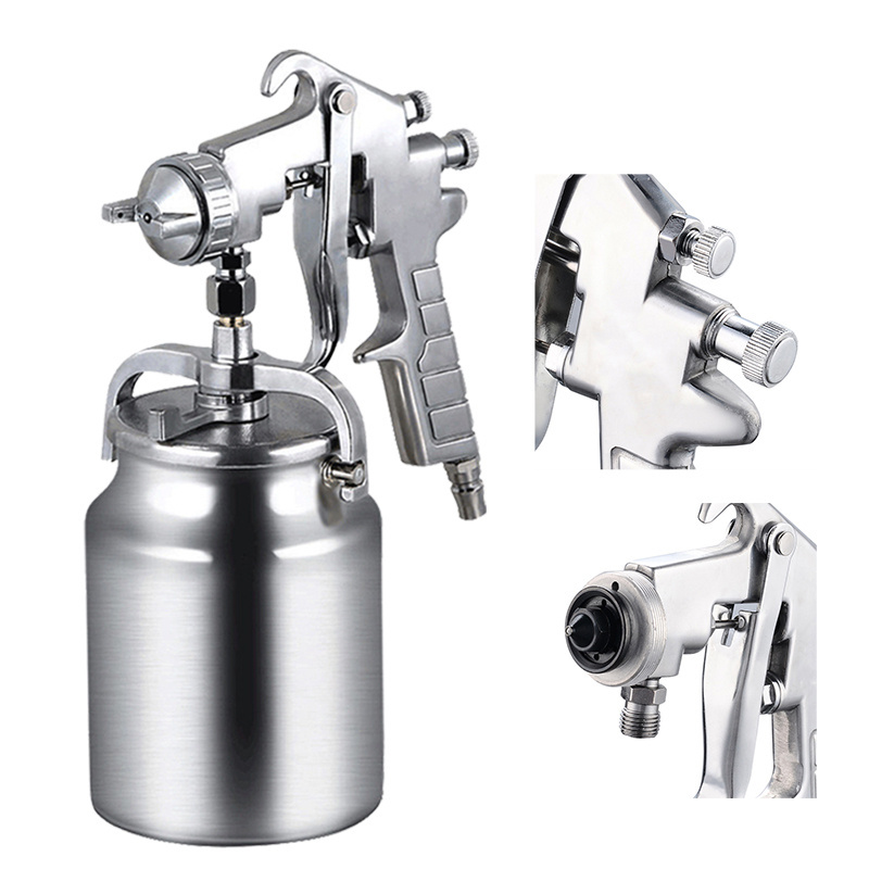 Air Spray Gun For Sale 1.3mm 1.4 Mm 600c Cheap Price Gravity Spray Gun Manual Hvlp Water Based Paint