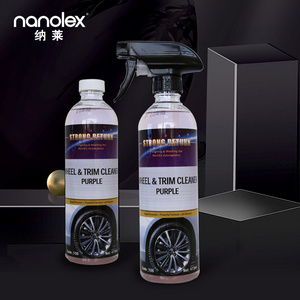 Nanolex 106 500ML Powerful Remover Rust Stains Spray Purple Alloy Brake Rim Wheel Cleaner