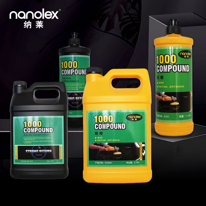 Nanolex 1000 OEM Automotive Detailing Water Based Polishing Compound Buffing Cream Polish for Car polish