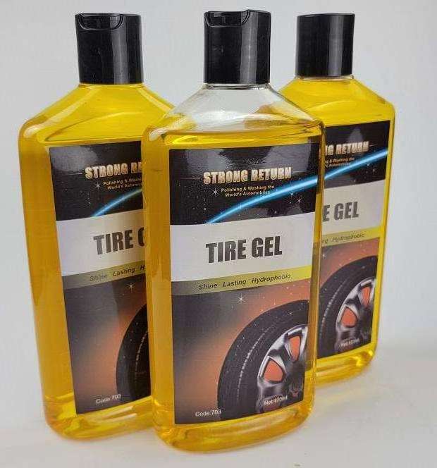 Commercial Nanolex 703 Oil Based Tire Shine Solvent Based Tyre Dressing Tire Gloss Gel Coating