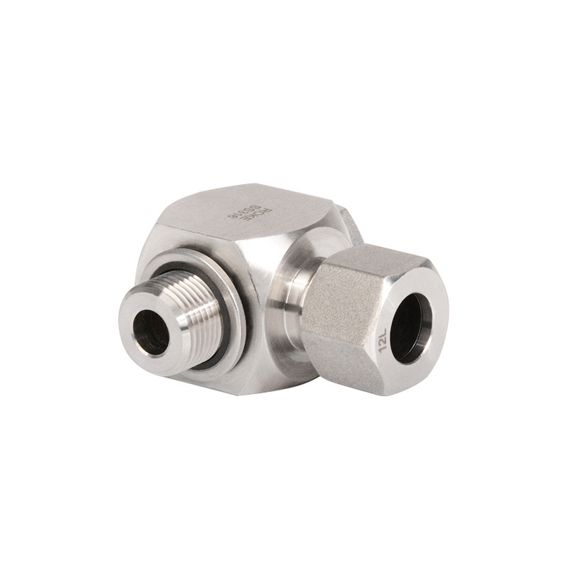 SS304 SS316 Banjo elbow hydraulic fitting with hardened sealing ring