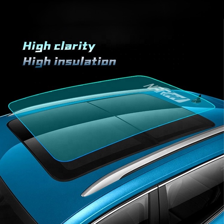 Black car roof film skylight ice Heat insulation sky window film variable transparency film for car