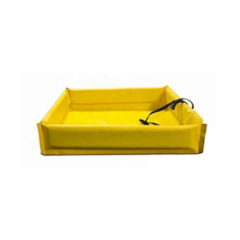 PVC Collapsible Containment Berms Spill Bunds Spill Basin Foam Wall Berms