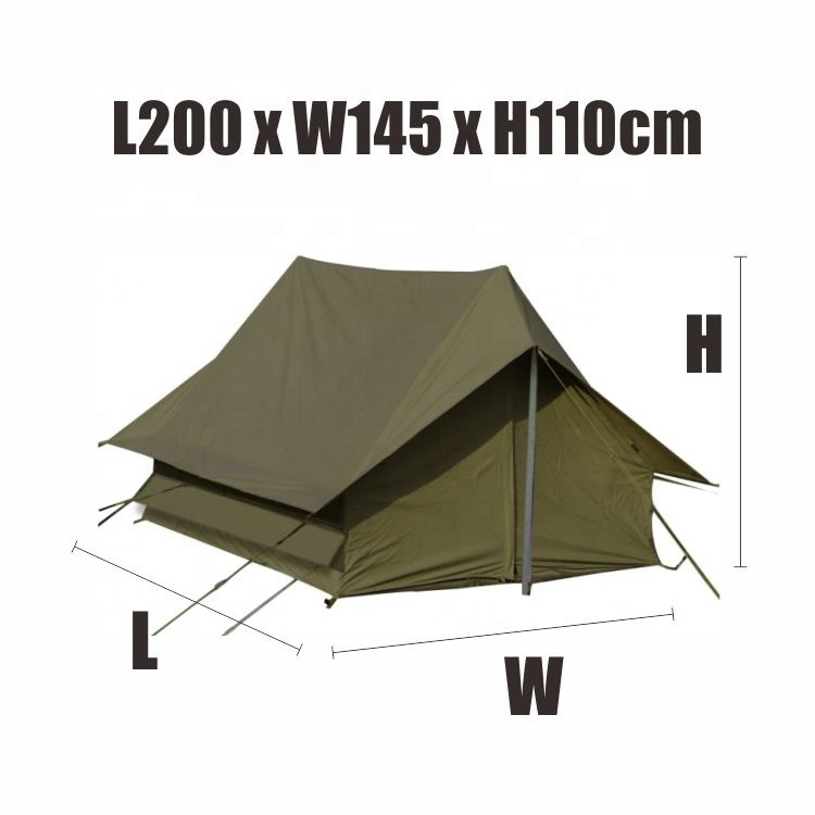 High-quality Folding Tent Quickly Automatic Opening easy Carry rain proof A shape tent Camping Beach Retro tent