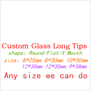 Best selling products 2022 12*30mm Glass filter tip for Reduce tar