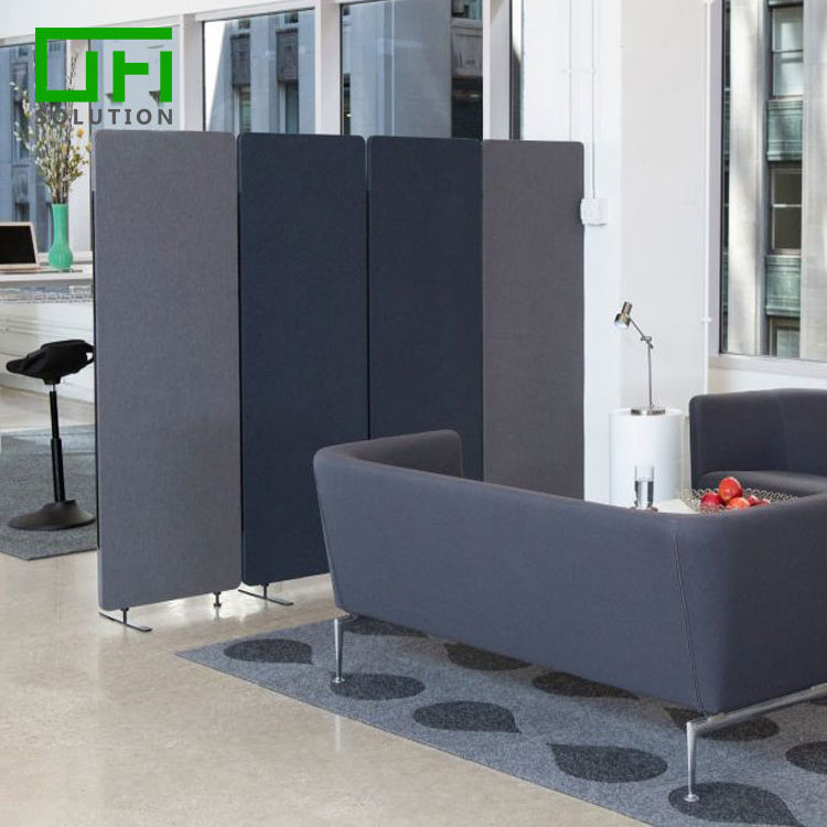 Soundproof Acoustic Office Partition Folding Screens Room Dividers