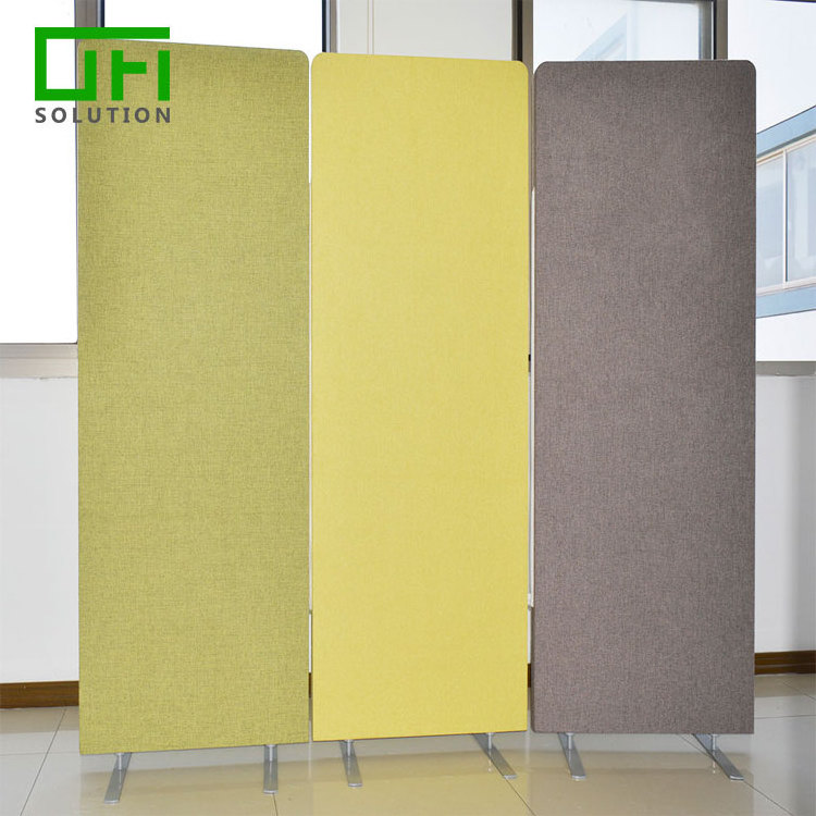 Suspended PET Floor Standing Flexible Room Divider Partition