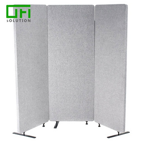 Fireproof Room Divider 25mm High Density Acoustic Panel Partition