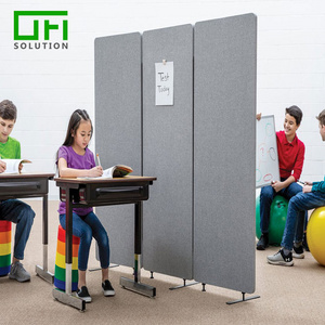 Sound Insulation Polyester Acoustic Panels PET Acoustic Board High Soundproof Folding Screen Room Divider