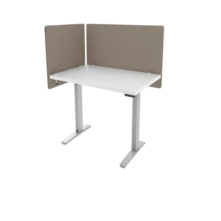 PET Felt Polyester Fiber Acoustic Office Desktop Divider Modesty Panels Sound Proof Freestanding Acoustic Desk Privacy Screen