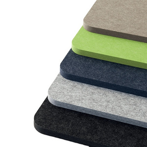 9MM AU Market Pro-environment Acoustic Felt 100% Polyester Panel Soundproofing Materials PET Acoustic Panels For Office