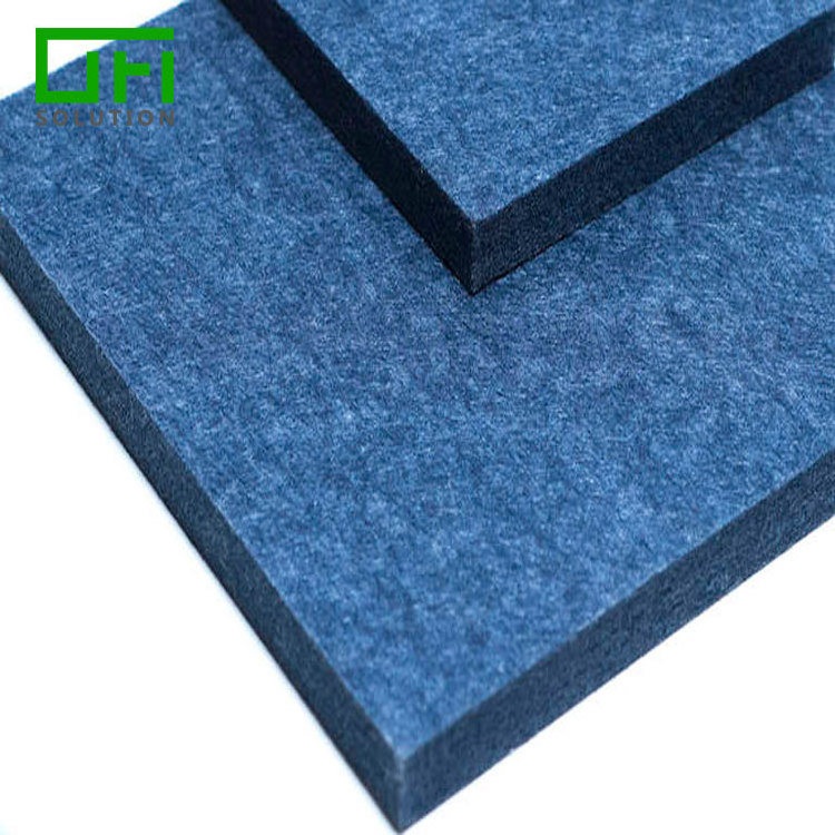 Soundproof 100% PET Acoustic Panels Recycle Material Polyester Acoustic Board Hexagon Acoustic Sound Panels