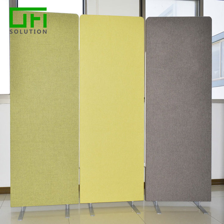 Soundproofing PET Felt Polyester Fiber Acoustic Divider Panels Open-plan Office Acoustic Movable Partition