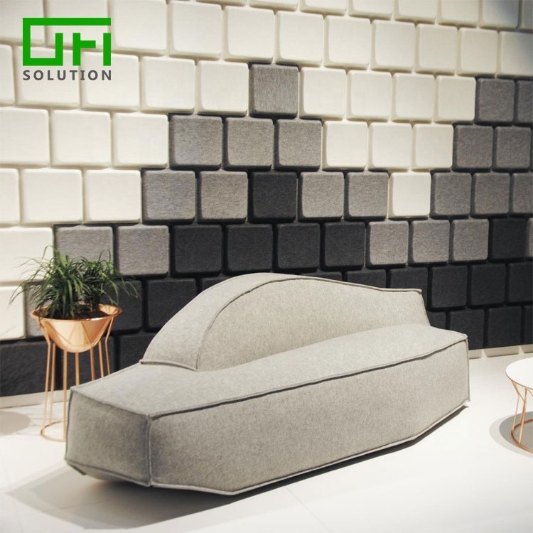 Sound Isolation Recycle Material Polyester Acoustic Felt PET Board Sound Absorbing Acoustic Wall Panels