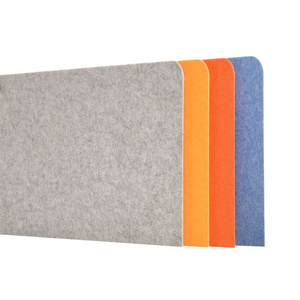 9mm Thickness Polyester Sound Absorber Acoustic Panels PET Sound Insulation Board Felt For Wall And Ceiling